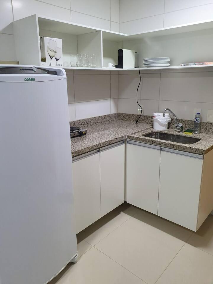 Apartment Dfplaza Luxo No Shopping Andar Alto Varanda Com Tela Protecao Garagem Piscina Academia Wifi 500mb Brasilia
